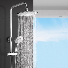 【伯利好】JC-W014-HT-81048 花洒套装 全铜 高标 电镀 淋浴阀体 多功能 四档 喷枪 淋浴花洒