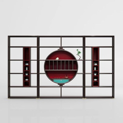 中式风格茶台、茶椅、实木茶台、茶椅，组合柜、红木家具